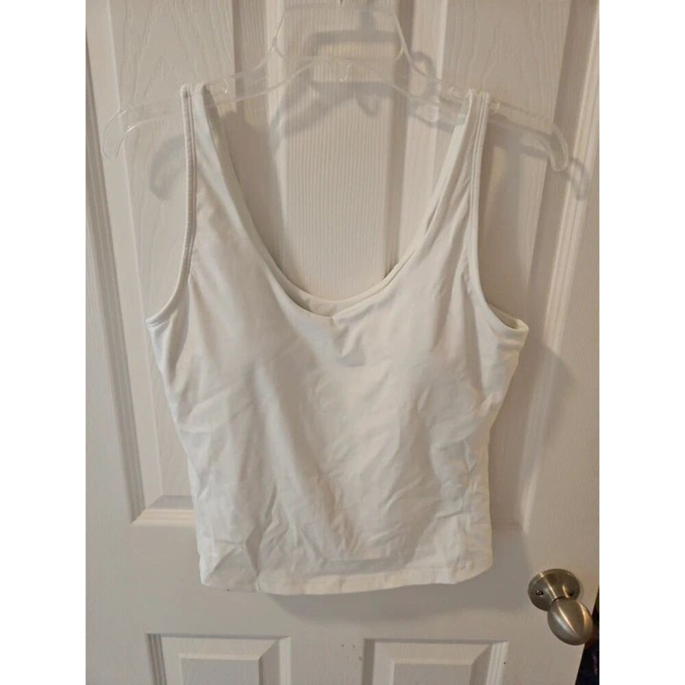 Halara Women's White Cropped Athletic Top NWOT